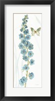 Rainbow Seeds Flowers VI Butterfly Framed Print