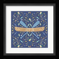 Otomi Lake III Dark Framed Print