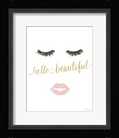 Wake Up and Make Up VII Framed Print