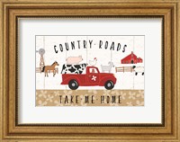 Country Roads I Fine Art Print