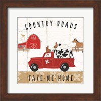 Country Roads III Fine Art Print