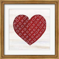 Rustic Valentine Heart IV Fine Art Print