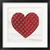 Rustic Valentine Heart IV Fine Art Print