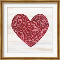 Rustic Valentine Heart III Fine Art Print
