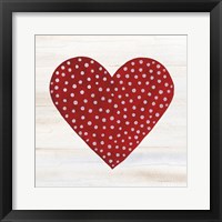 Rustic Valentine Heart I Fine Art Print