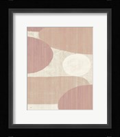 Costa del Sol I Blush Framed Print