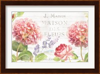 Maison Des Fleurs II Fine Art Print