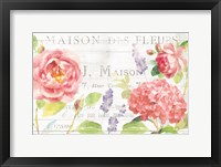 Maison Des Fleurs I Framed Print