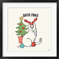 Santa Paws V Fine Art Print