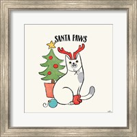 Santa Paws V Fine Art Print