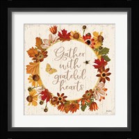 Fall Garden V Framed Print