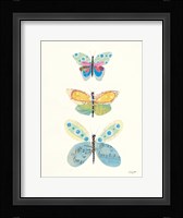 Butterfly Charts IV Framed Print