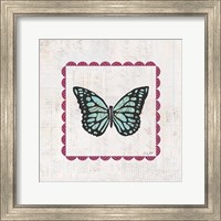 Butterfly Stamp Bright Fine Art Print