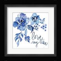 Delft Delight III Framed Print