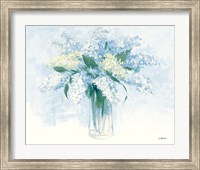 Contemporary Lilac Blue Fine Art Print