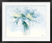Contemporary Lilac Blue Fine Art Print