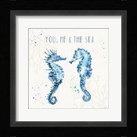 Deep Sea III Framed Print