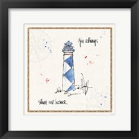 Coastal Buoys IV Framed Print