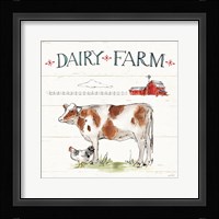 Down on the Farm IV Framed Print