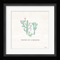 Bohemian Cactus VIII Framed Print