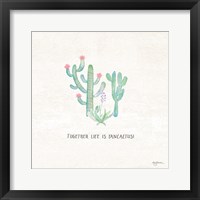 Bohemian Cactus VIII Framed Print