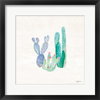 Bohemian Cactus II Framed Print