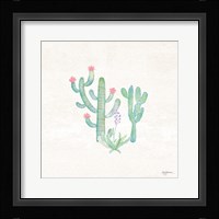 Bohemian Cactus IV Framed Print