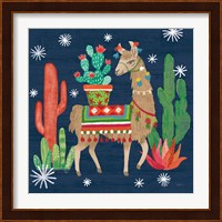 Lovely Llamas III Christmas Fine Art Print