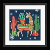 Lovely Llamas III Christmas Fine Art Print