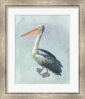 Watercolor Beach Bird VI Fine Art Print