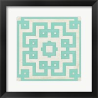 Maze Motif IV Framed Print