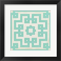 Maze Motif IV Framed Print