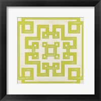 Maze Motif VI Framed Print