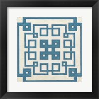 Maze Motif VIII Framed Print