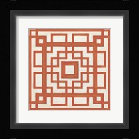 Maze Motif IX Framed Print