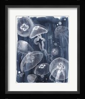Moon Jellies I Framed Print