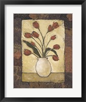 Blooms in Border II Framed Print