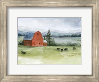 Valley Herd II Fine Art Print