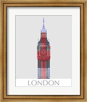 London Big Ben Union Jack Fine Art Print