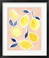 Lemon Love II Framed Print