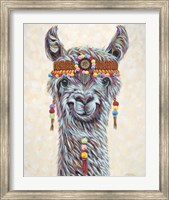 Hippie Llama I Fine Art Print