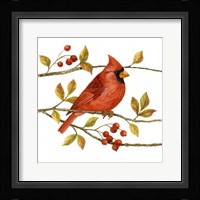 Birds & Berries III Fine Art Print
