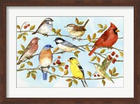 Birds & Berries V Fine Art Print