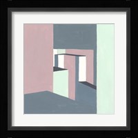 Shadow of the Walls II Framed Print