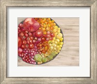 Bowls of Fruit I Fine Art Print