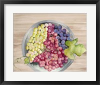 Bowls of Fruit II Framed Print