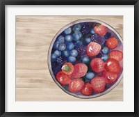Bowls of Fruit III Fine Art Print