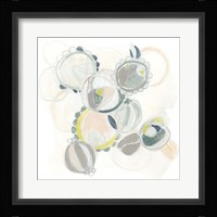 Floral Scumble I Framed Print