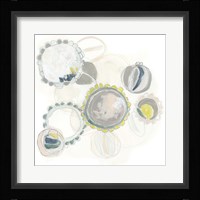 Floral Scumble III Framed Print