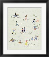 Park People I Framed Print